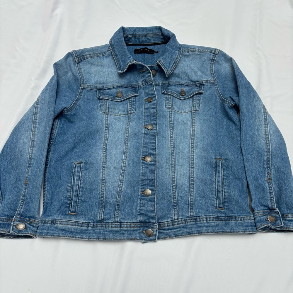 Tahari Blue Jean Jacket